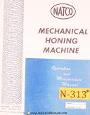 Natco-National Automatic Tool Company-Natco Mechanical Honing Machine Operations and Maintenance Manual 1969-Mechanical-01